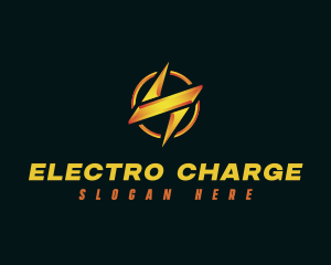 Thunder Electric Voltage logo design