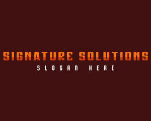 Generic Retro Brand logo