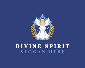 Divine Religious Angel logo
