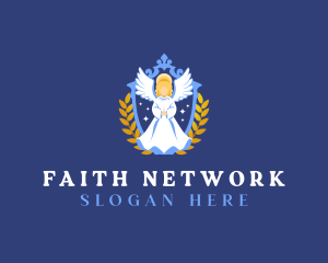 Divine Religious Angel logo