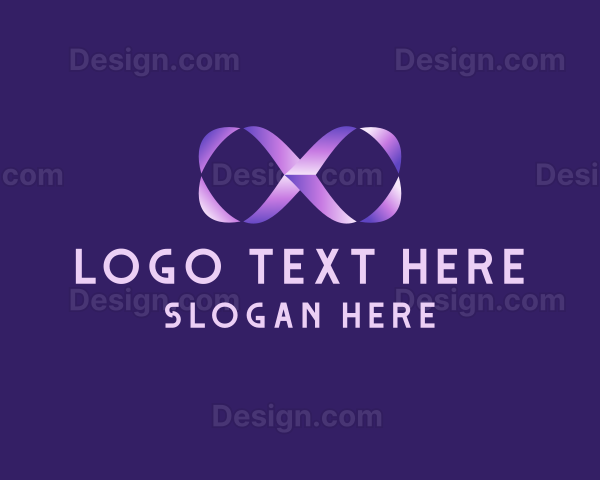 Purple Gradient Ampersand Logo