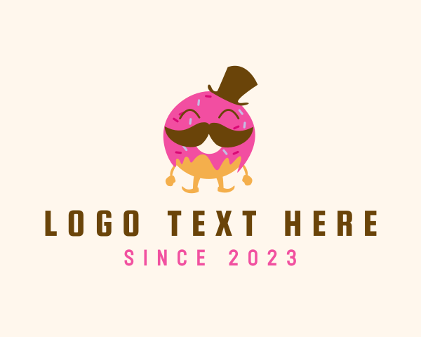 Donut logo example 1