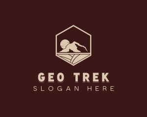 Travel Mountain Trek logo design