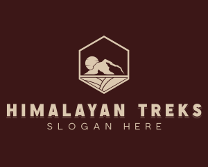 Travel Mountain Trek logo design