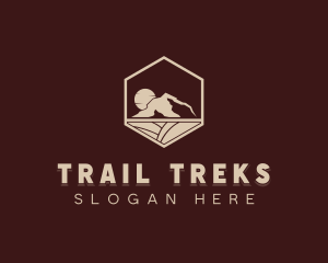 Travel Mountain Trek logo design