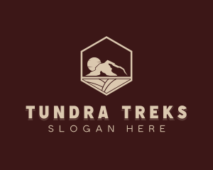 Travel Mountain Trek logo design