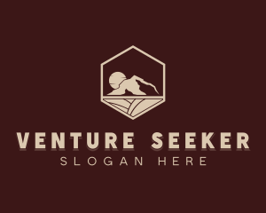 Travel Mountain Trek logo design