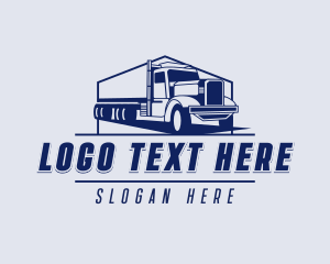 Cargo Trucking Transportation logo