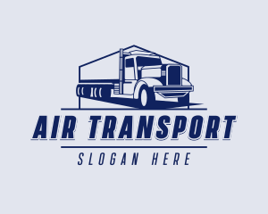 Cargo Trucking Transportation logo design