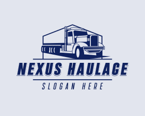 Cargo Trucking Transportation logo design