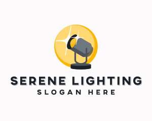 Spotlight Lighting Fixture logo