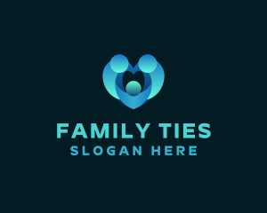 Fertility Family Parenting logo design