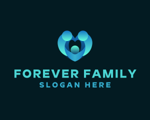 Fertility Family Parenting logo design