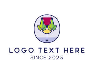 Organic Wine Glass  logo