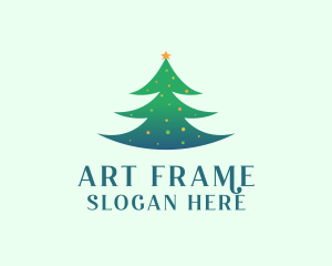 Holiday Christmas Tree logo design