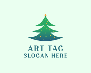 Holiday Christmas Tree logo design