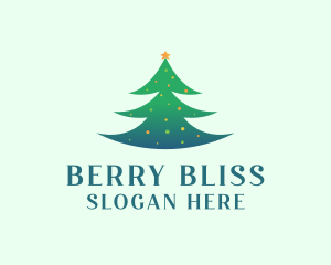 Holiday Christmas Tree logo design