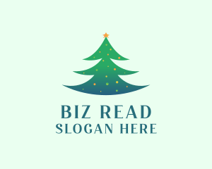 Holiday Christmas Tree logo design