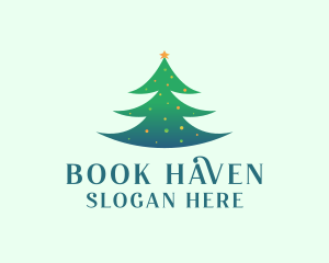 Holiday Christmas Tree logo design