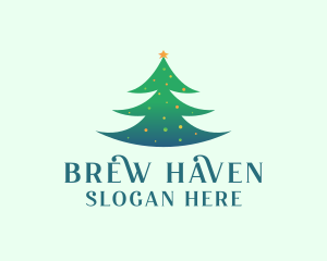 Holiday Christmas Tree logo design