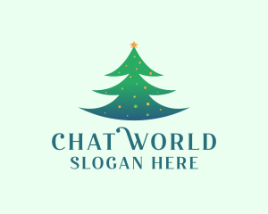 Holiday Christmas Tree logo design