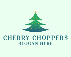 Holiday Christmas Tree logo design