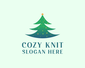 Holiday Christmas Tree logo design