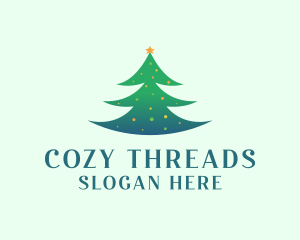 Holiday Christmas Tree logo design