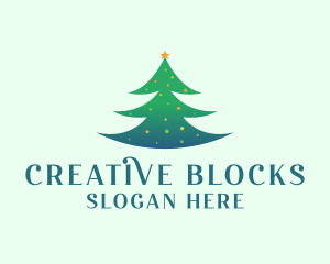 Holiday Christmas Tree logo design