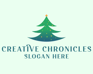 Holiday Christmas Tree logo design