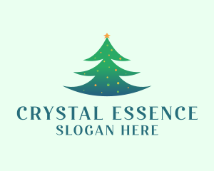 Holiday Christmas Tree logo design