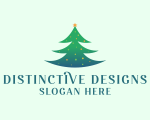 Holiday Christmas Tree logo design