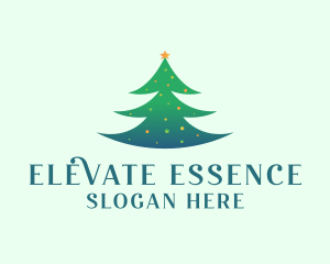 Holiday Christmas Tree logo