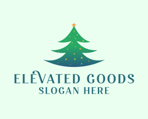 Holiday Christmas Tree logo design