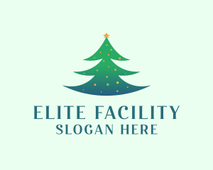 Holiday Christmas Tree logo design