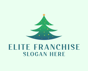 Holiday Christmas Tree logo design