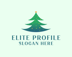 Holiday Christmas Tree logo design