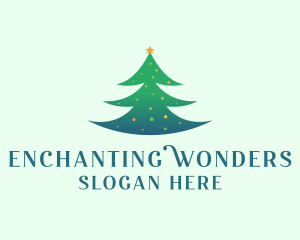 Holiday Christmas Tree logo design