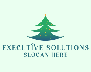 Holiday Christmas Tree logo design