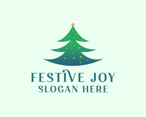 Holiday Christmas Tree logo