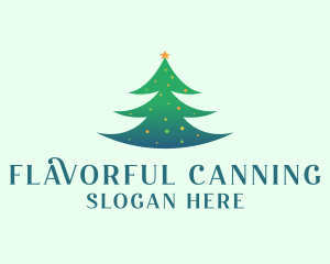 Holiday Christmas Tree logo design