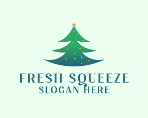 Holiday Christmas Tree logo design