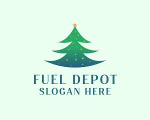 Holiday Christmas Tree logo design