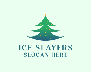 Holiday Christmas Tree logo design