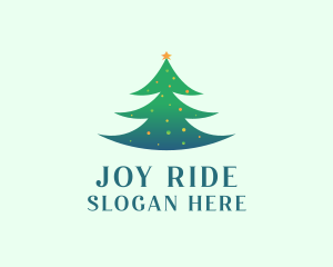 Holiday Christmas Tree logo design