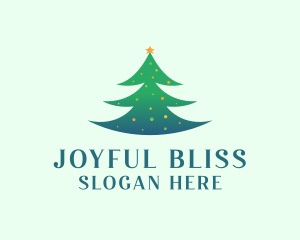 Holiday Christmas Tree logo design