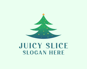 Holiday Christmas Tree logo design