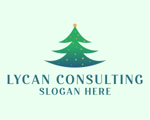 Holiday Christmas Tree logo design