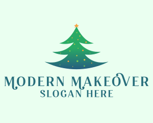 Holiday Christmas Tree logo design