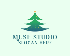 Holiday Christmas Tree logo design